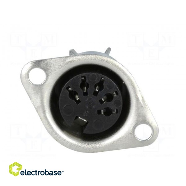 Socket | DIN | female | PIN: 5 | Layout: 180° | soldering image 9