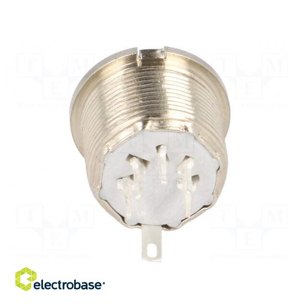 Socket | DIN | female | PIN: 5 | Layout: 180° | THT | 34V | 2A | silver plated image 5