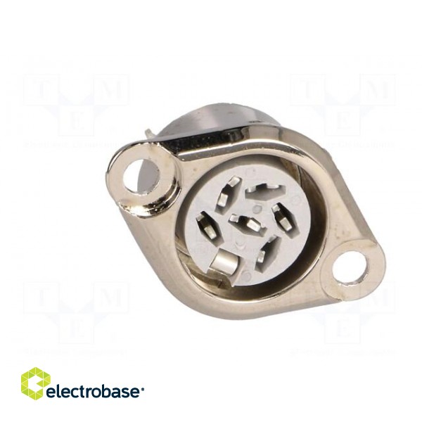 Socket | DIN | female | PIN: 6 | Layout: 240° | soldering | 34V | 2A | 10mΩ image 9