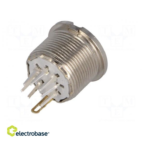 Socket | DIN | female | PIN: 7 | Layout: 270° | THT | 34V | 2A | silver plated image 6