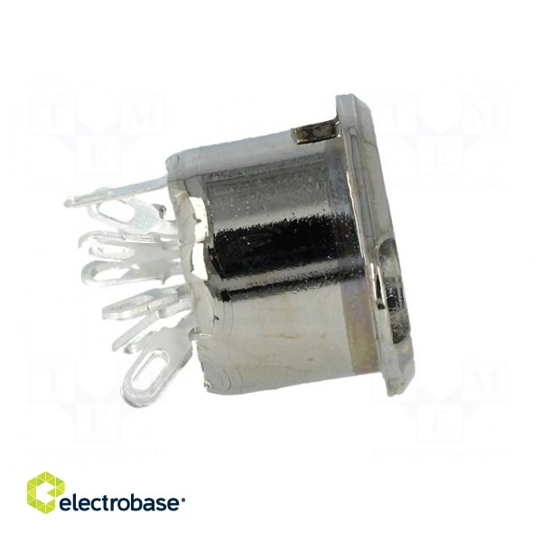 Socket | DIN | female | PIN: 8 | Layout: 270° | soldering | 34V | 2A | 10mΩ image 7