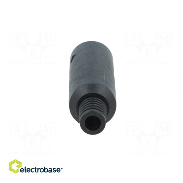 Plug | DIN mini | female | PIN: 6 | with strain relief | soldering | 100V image 5