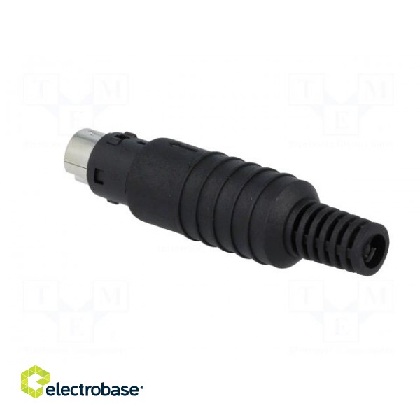 Plug | DIN mini | male | PIN: 4 | soldering | for cable paveikslėlis 4