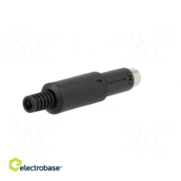 Plug | DIN mini | male | PIN: 4 | soldering | for cable фото 6