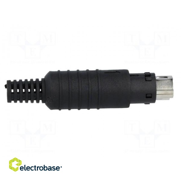 Plug | DIN mini | male | PIN: 4 | soldering | for cable paveikslėlis 7