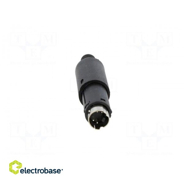 Plug | DIN mini | male | PIN: 4 | soldering | for cable paveikslėlis 9