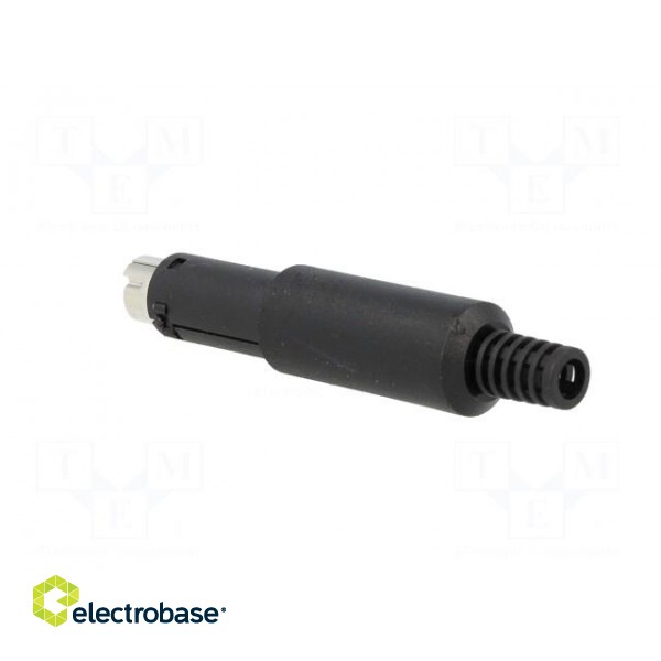 Plug | DIN mini | male | PIN: 4 | soldering | for cable paveikslėlis 4