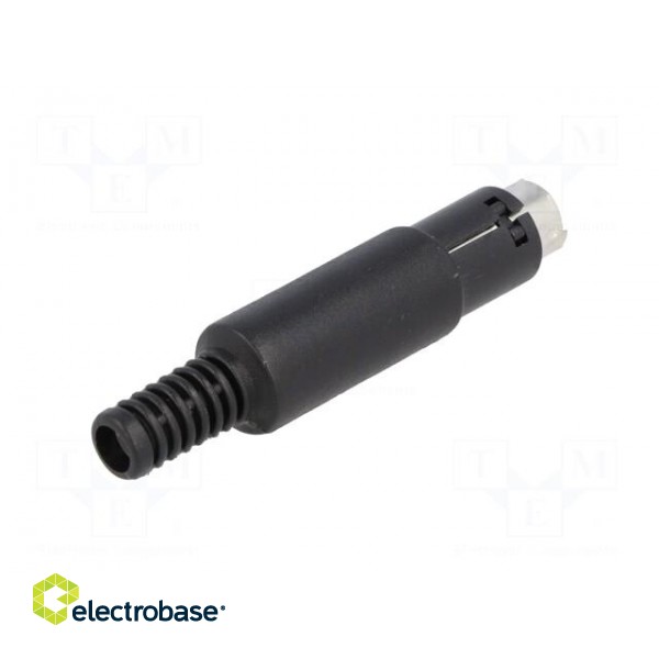 Plug | DIN mini | male | PIN: 6 | soldering | for cable paveikslėlis 6