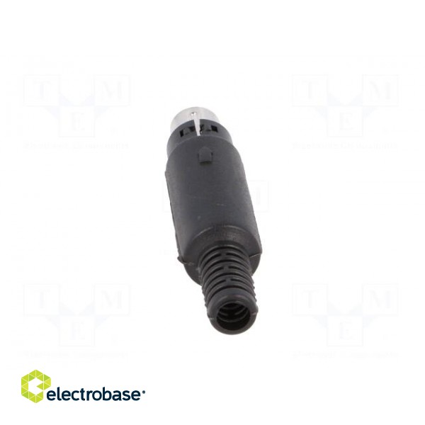 Plug | DIN mini | male | PIN: 8 | soldering | for cable paveikslėlis 5