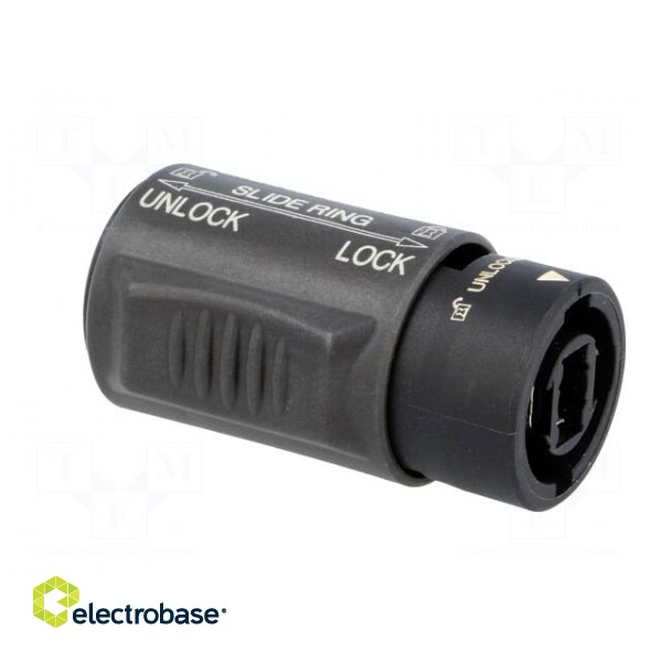 Adapter | PIN: 4 | for cable | 30A | 250V | speakON image 4