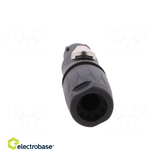 Plug | AC supply | female | PIN: 3 | for cable | 16A | 250V | thermoplastic image 5