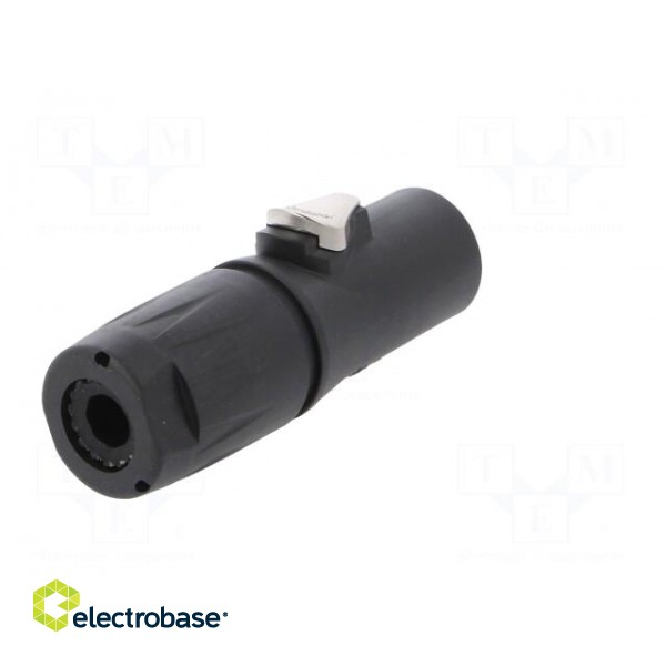 Plug | AC supply | male | PIN: 3 | for cable | 16A | 250V | thermoplastic image 6