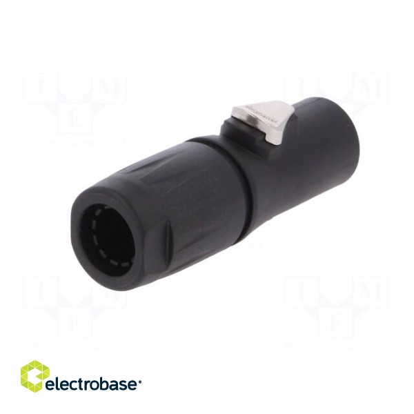 Plug | AC supply | male | PIN: 3 | for cable | 16A | 250V | thermoplastic image 6