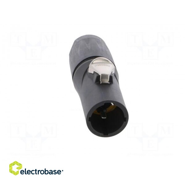 Plug | AC supply | male | PIN: 3 | for cable | 16A | 250V | thermoplastic image 9