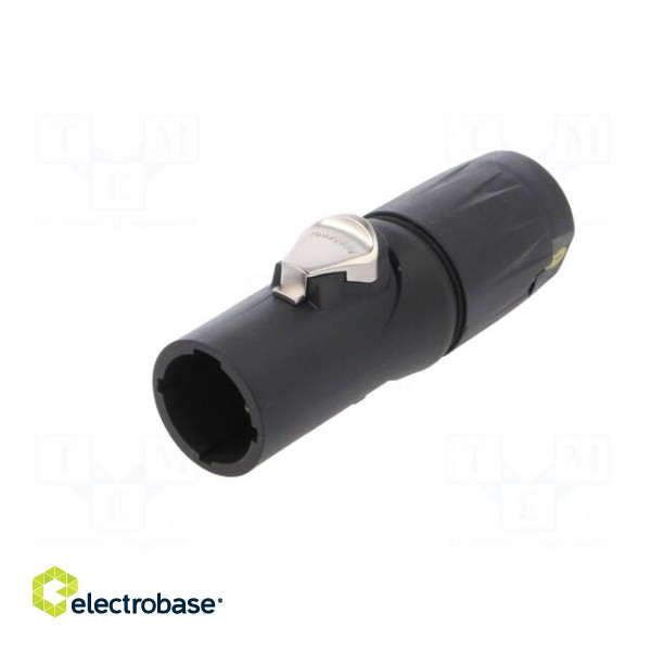 Plug | AC supply | male | PIN: 3 | for cable | 16A | 250V | thermoplastic image 2