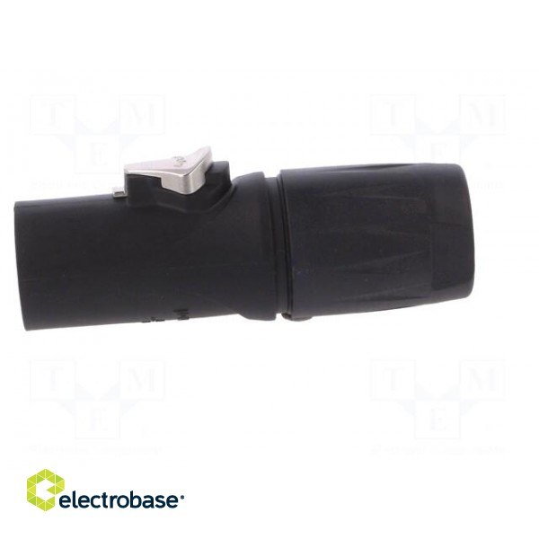 Plug | AC supply | male | PIN: 3 | for cable | 16A | 250V | thermoplastic image 3