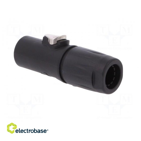 Plug | AC supply | male | PIN: 3 | for cable | 16A | 250V | thermoplastic image 4