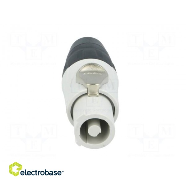 Plug | circular | female | PIN: 3 | for cable | 25A | thermoplastic | IP54 image 9