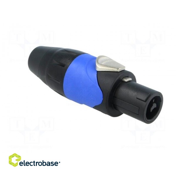 Plug | loudspeaker | female | PIN: 2 | for cable | 30A | 133V | SP | IP54 image 8