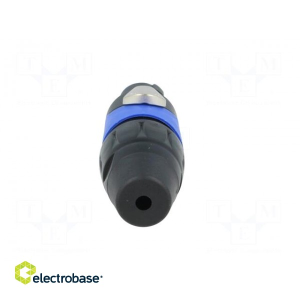Plug | loudspeaker | female | PIN: 2 | for cable | 30A | 133V | zinc alloy image 5