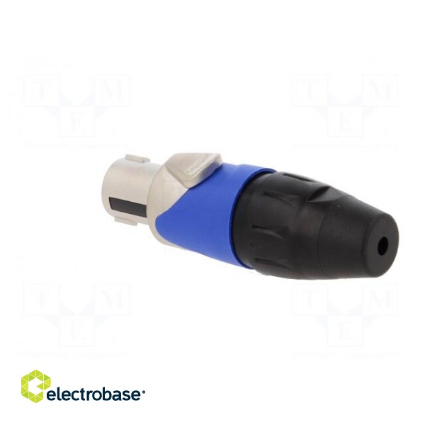 Plug | loudspeaker | female | PIN: 2 | for cable | 30A | 133V | zinc alloy image 4