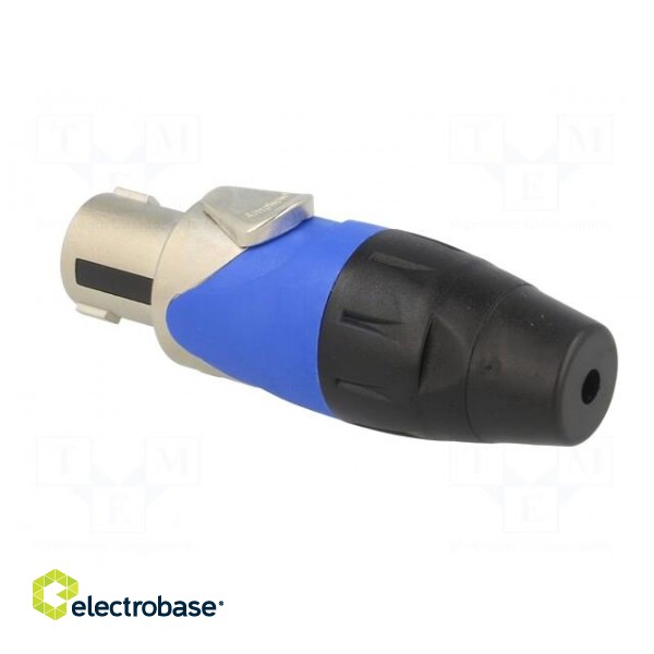 Plug | loudspeaker | female | PIN: 2 | for cable | 30A | 133V | zinc alloy image 4