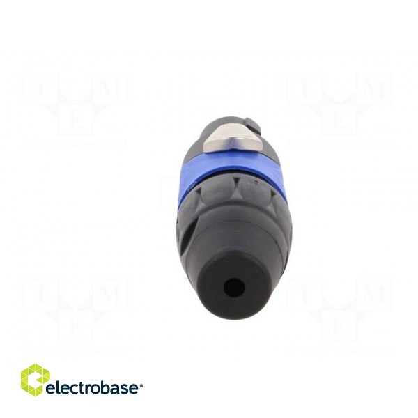 Plug | loudspeaker | female | PIN: 2 | for cable | 30A | 133V | zinc alloy image 5