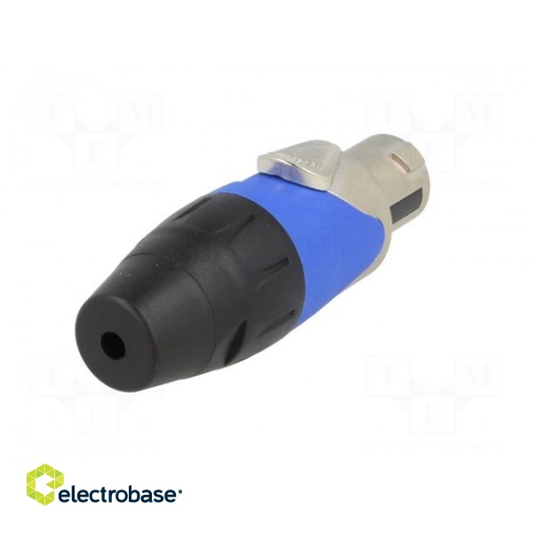 Plug | loudspeaker | female | PIN: 2 | for cable | 30A | 133V | zinc alloy image 6