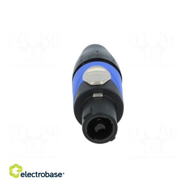 Plug | loudspeaker | female | PIN: 2 | for cable | 30A | 133V | zinc alloy image 9