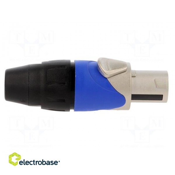 Plug | loudspeaker | female | PIN: 4 | for cable | 30A | 133V | zinc alloy image 7