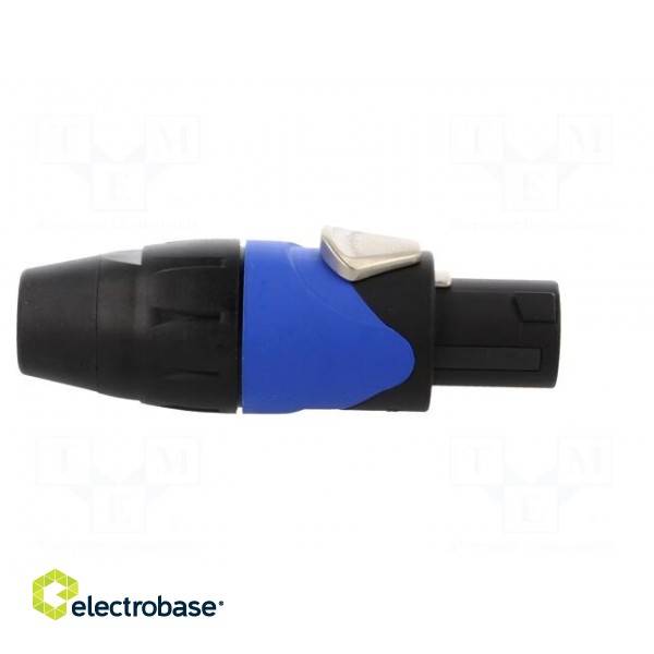 Plug | loudspeaker | female | PIN: 4 | for cable | 30A | 133V | zinc alloy image 7