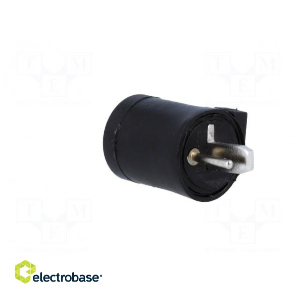 Plug | loudspeaker | male | plastic | screw terminal | angled 90° paveikslėlis 8