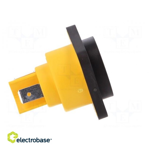 Socket | AC supply | female | PIN: 3 | 16A | 250V | thermoplastic | HPT image 7