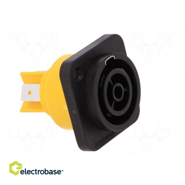 Socket | AC supply | female | PIN: 3 | 16A | 250V | thermoplastic | IP65 image 8