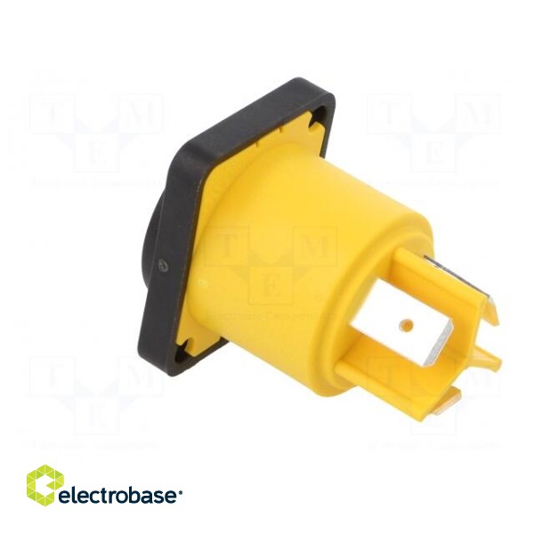 Socket | AC supply | male | PIN: 3 | 16A | 250V | thermoplastic | IP65 фото 4