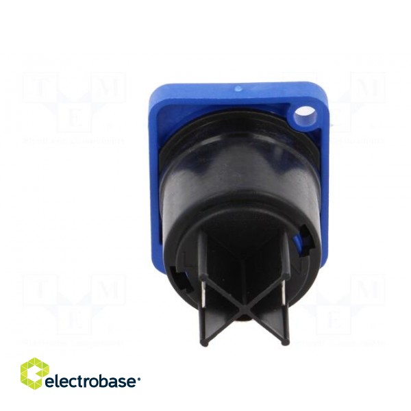 Socket | circular | male | PIN: 3 | 25A | thermoplastic | Series: HP | IP54 image 5
