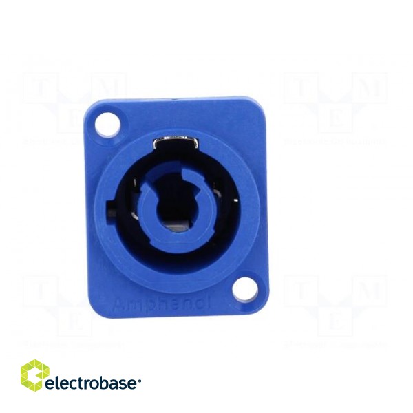Socket | circular | male | PIN: 3 | 25A | thermoplastic | Series: HP | IP54 image 9