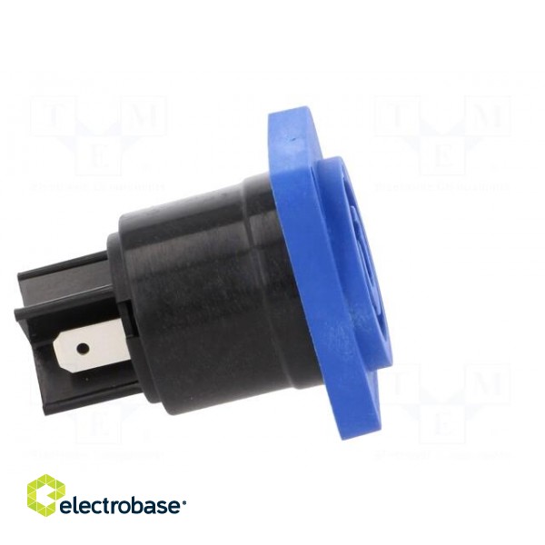 Socket | circular | male | PIN: 3 | 25A | thermoplastic | Series: HP | IP54 paveikslėlis 7
