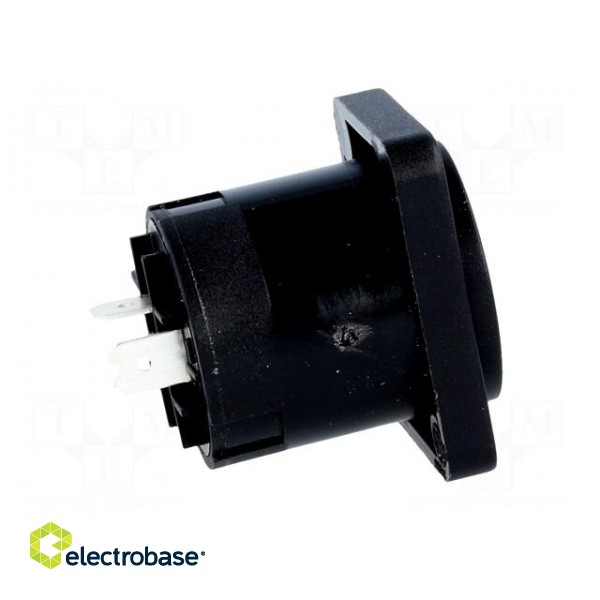 Socket | loudspeaker | male | PIN: 2 | 30A | 250V | 4.8mm connectors paveikslėlis 7