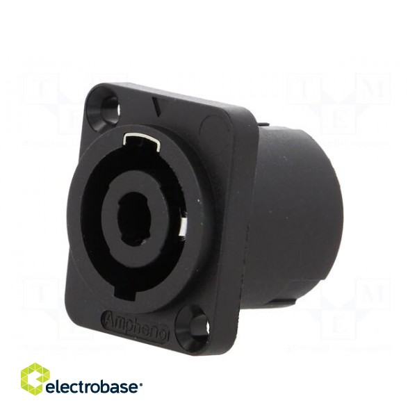 Socket | loudspeaker | male | PIN: 4 | 30A | 133V | thermoplastic | IP54 paveikslėlis 2