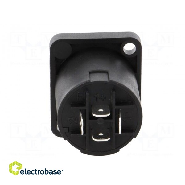 Socket | loudspeaker | male | PIN: 4 | 30A | 133V | thermoplastic | IP54 paveikslėlis 5