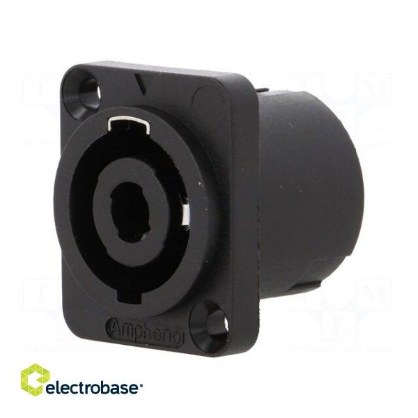 Socket | loudspeaker | male | PIN: 4 | 30A | 133V | thermoplastic | IP54 paveikslėlis 1