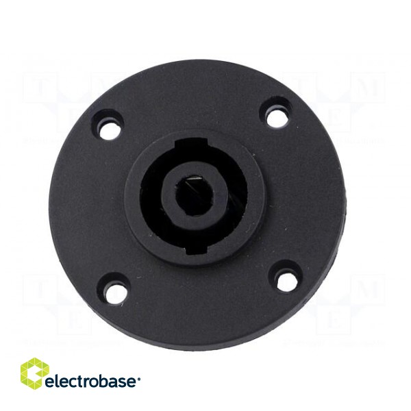 Socket | loudspeaker | male | round,with flange | PIN: 4 | CLIFFCON S image 9