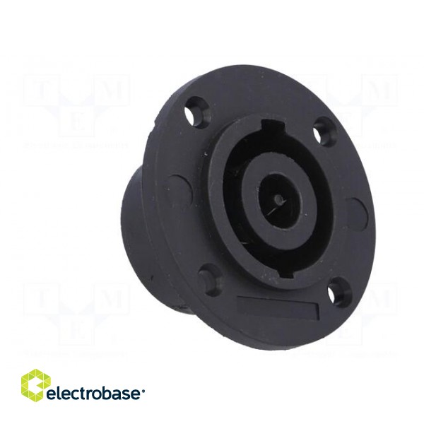 Socket | loudspeaker | male | round,with flange | PIN: 8 image 8