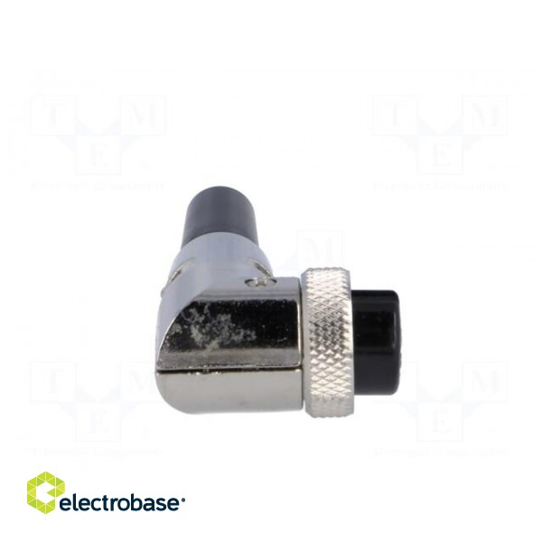 Plug | microphone | female | PIN: 4 | with strain relief | for cable image 9