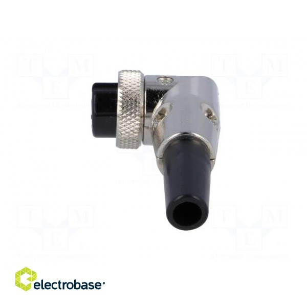 Plug | microphone | female | PIN: 4 | with strain relief | for cable image 5