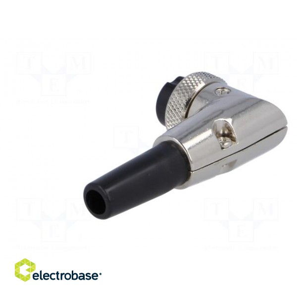 Plug | microphone | female | PIN: 4 | with strain relief | for cable image 6