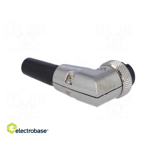 Plug | microphone | female | PIN: 4 | with strain relief | for cable image 8