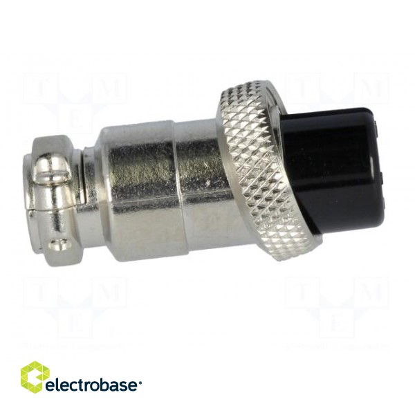 Plug | microphone | female | PIN: 5 | for cable | straight | 6mm image 7