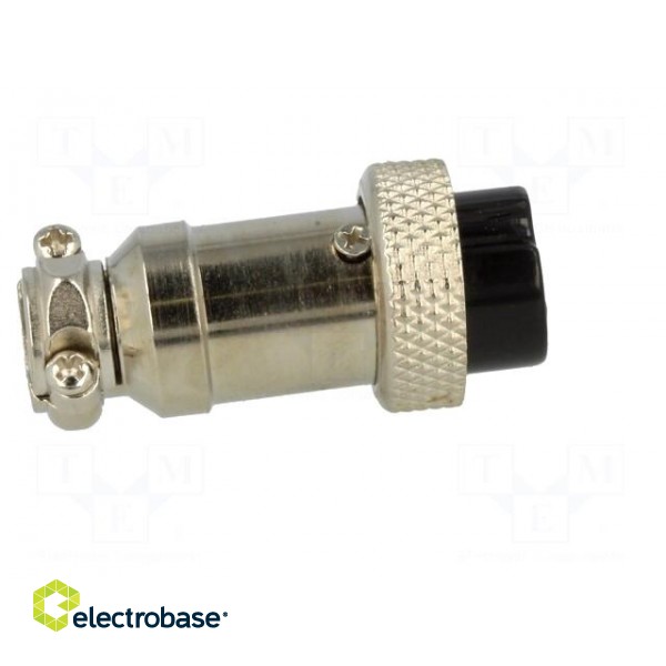 Plug | microphone | female | PIN: 6 | for cable | straight | 6mm image 7